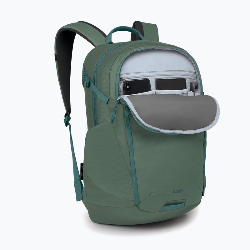Рюкзак міський Osprey Axis 24 л pine leaf green 4