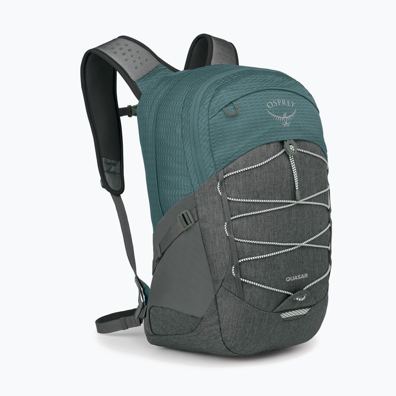 Рюкзак міський Osprey Quasar 26 л cascade blue / coal grey 2