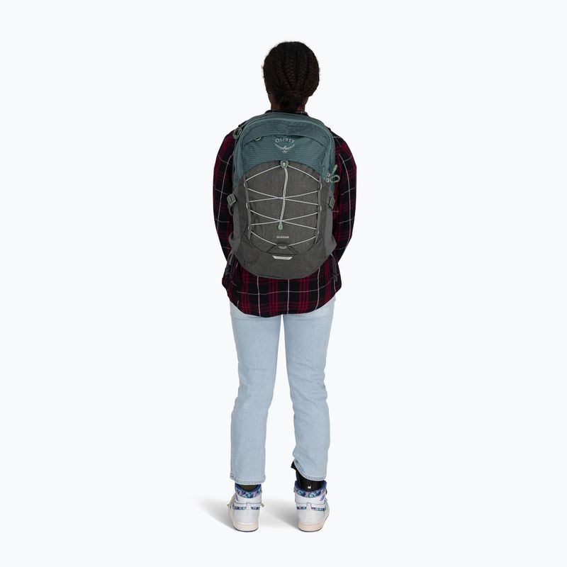 Рюкзак міський Osprey Quasar 26 л cascade blue / coal grey 9