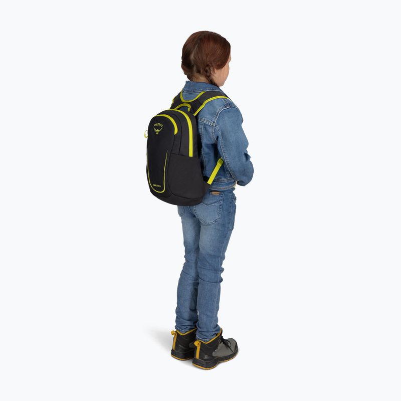Рюкзак міський дитячий Osprey Daylite Jr Pack 10 л black/ lemongrass 9