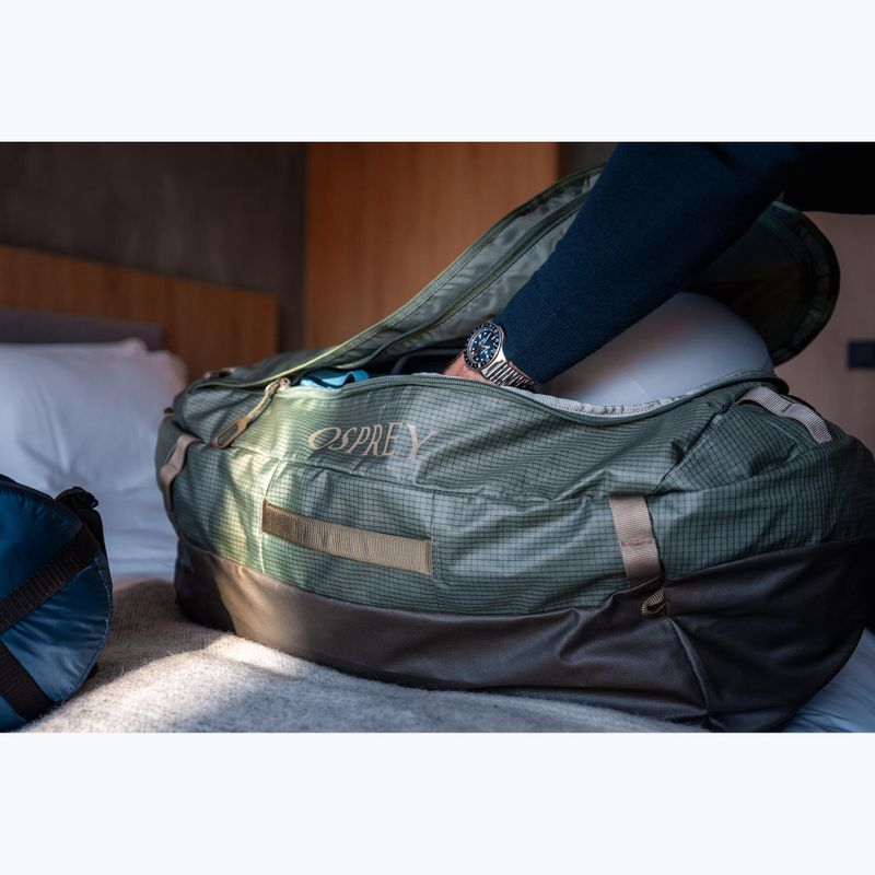 Сумка дорожня Osprey Transporter Duffel 95 l pine leaf/earl grey 11