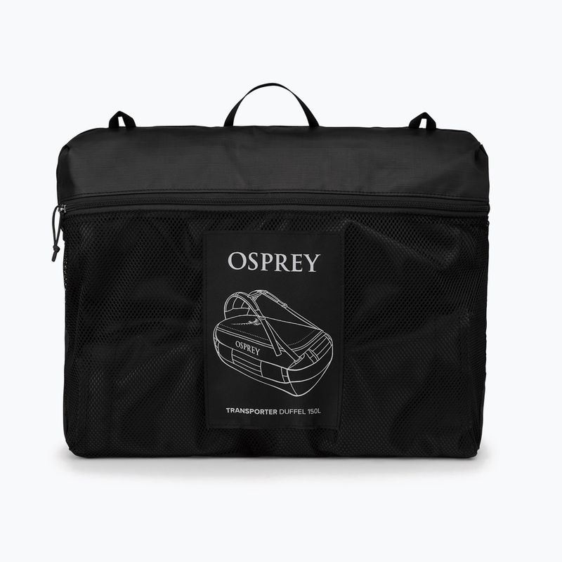 Сумка дорожня Osprey Transporter Duffel 150 л raven black 5