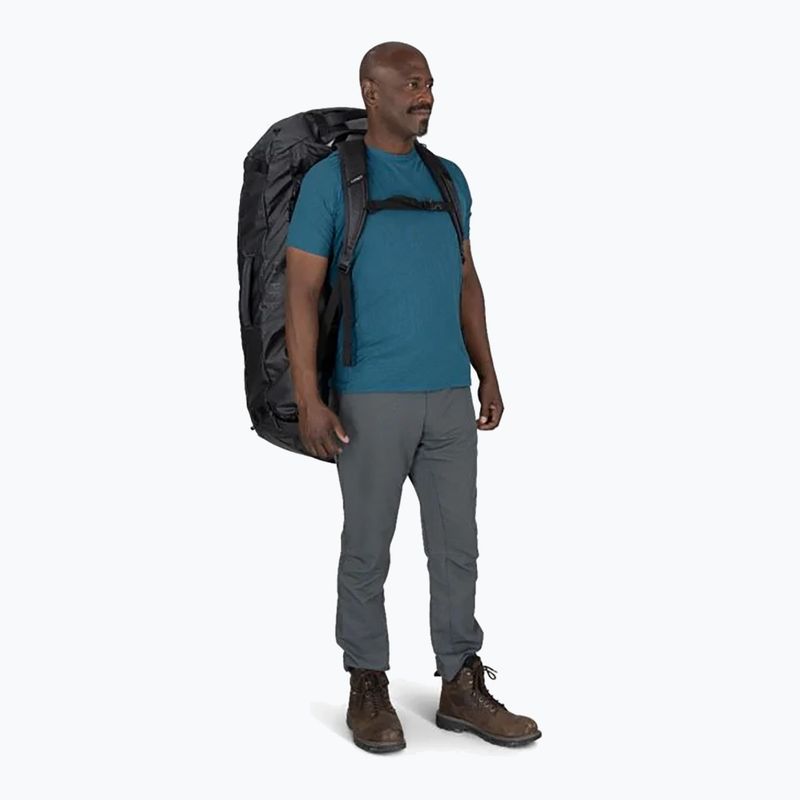 Сумка дорожня Osprey Transporter Duffel 150 л raven black 6