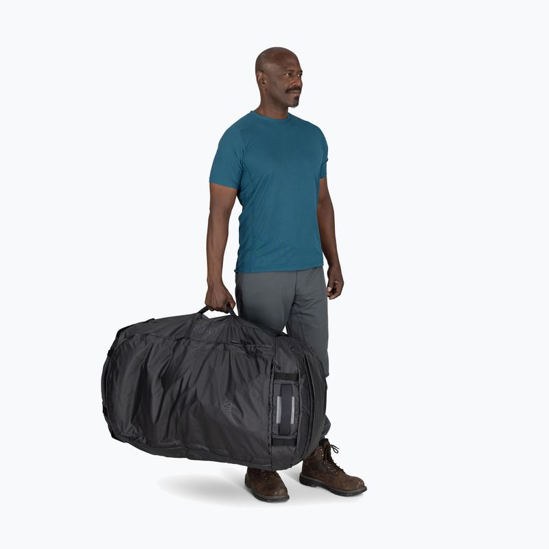 Сумка дорожня Osprey Transporter Duffel 150 л raven black 6