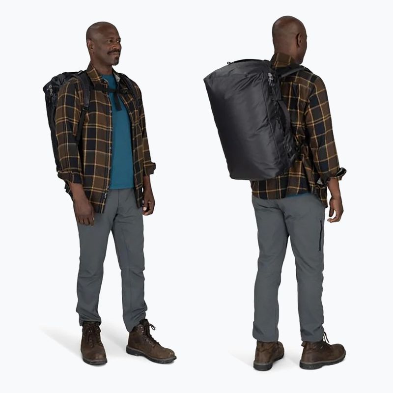 Сумка дорожня Osprey Transporter Duffel 44 л raven black 6