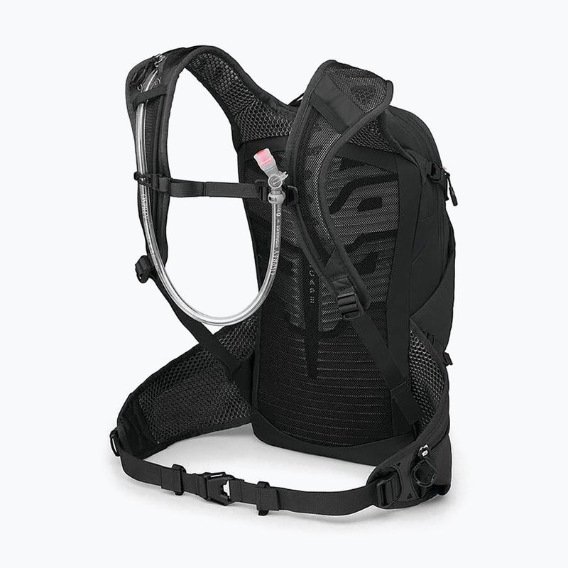 Рюкзак велосипедний жіночий Osprey Raven 14 l black 3