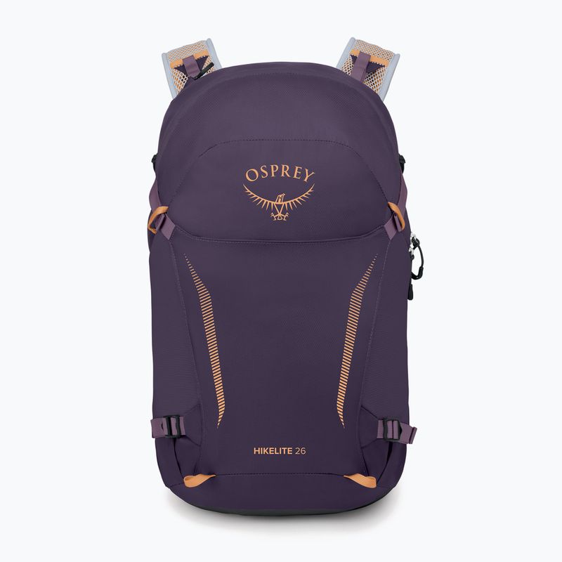 Рюкзак туристичний Osprey Hikelite 26 л purple ink/ purple dusk/ cheddar orange