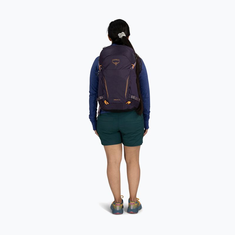 Рюкзак туристичний Osprey Hikelite 26 л purple ink/ purple dusk/ cheddar orange 7
