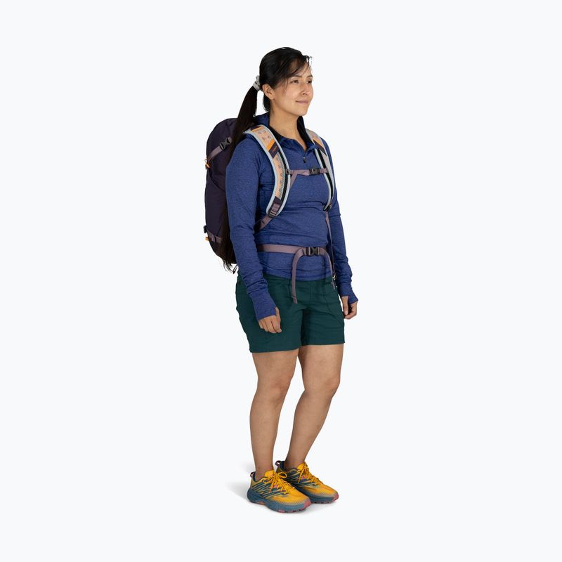 Рюкзак туристичний Osprey Hikelite 26 л purple ink/ purple dusk/ cheddar orange 9