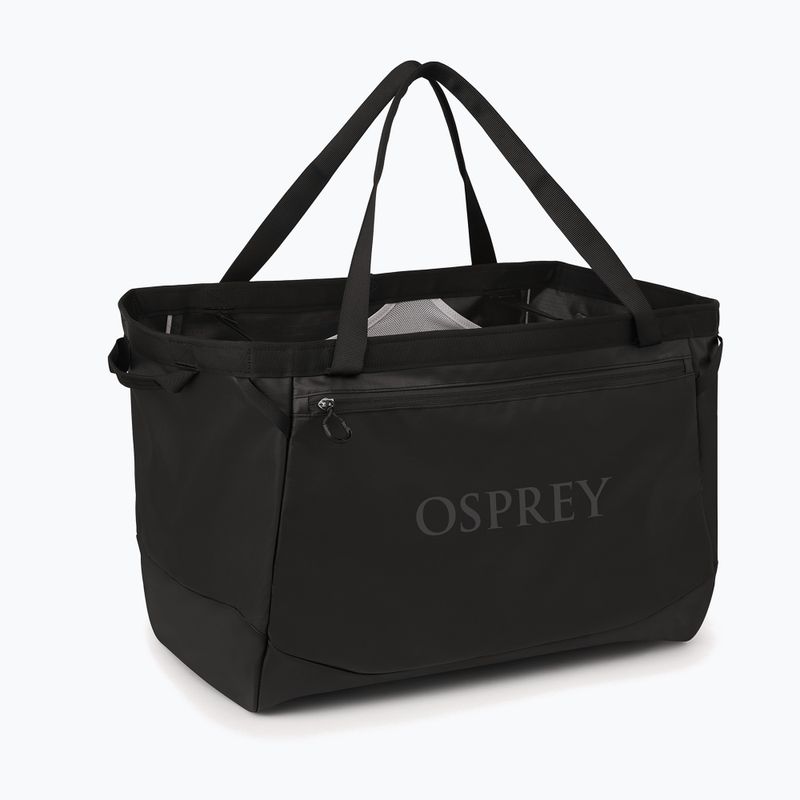 Сумка дорожня Osprey Transporter Gear Tote 60 l raven black/black 2