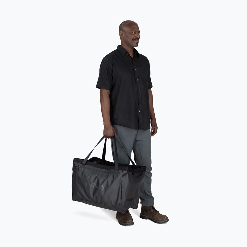 Сумка дорожня Osprey Transporter Gear Tote 60 l raven black/black 4