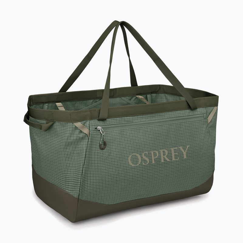 Сумка дорожня Osprey Transporter Gear Tote 60 l pine leaf/earl grey 2