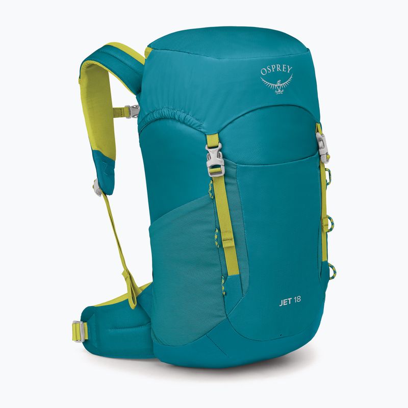 Рюкзак туристичний дитячий Osprey Jet 18 l blue spikemoss 2