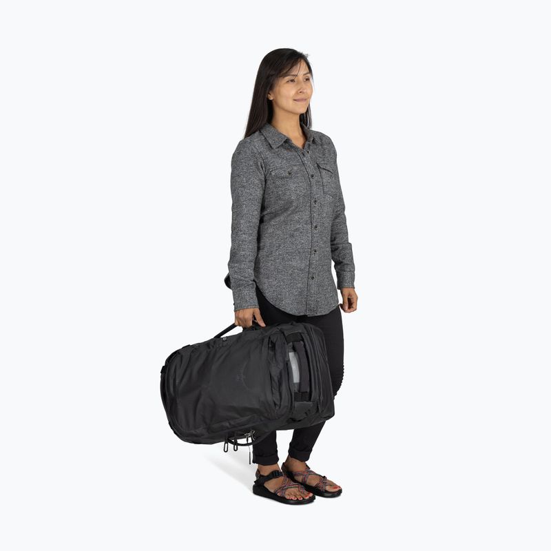 Сумка дорожня Osprey Transporter Squffel 70 л raven black 5