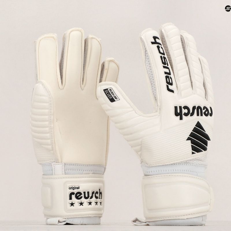 Рукавиці воротарські дитячі Reusch Legacy Arrow Silver Junior білі 5372204-1100 10