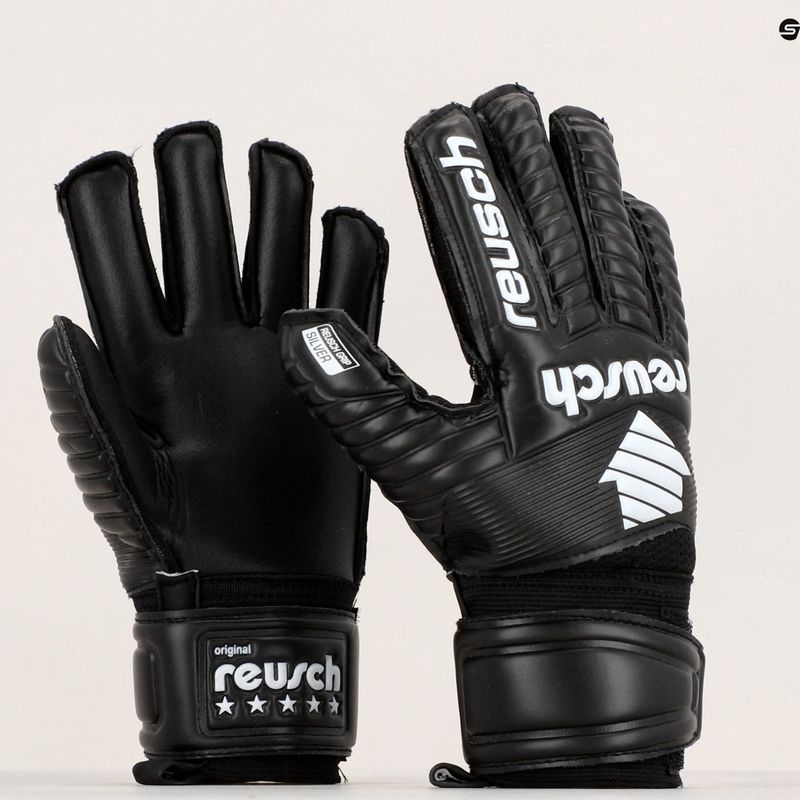 Рукавиці воротарські дитячі Reusch Legacy Arrow Silver Junior чорні 5372204-7700 10