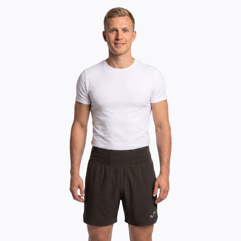 Шорти для бігу чоловічі Joma R-Combi khaki 5