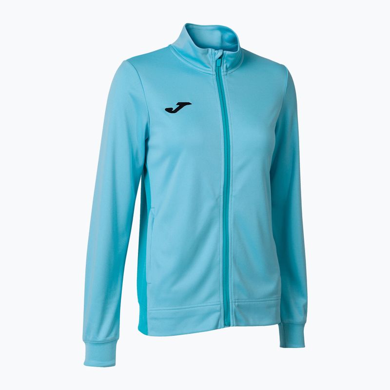 Кофта для бігу жіноча Joma Winner II Full Zip sky blue 8