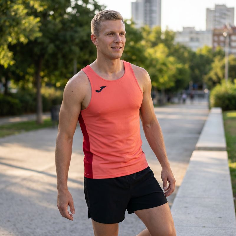 Футболка для бігу чоловіча Joma R-Winner fluor orange 7