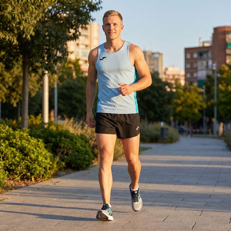 Чоловіча майка для бігу Joma R-Winner небесно-блакитна 8