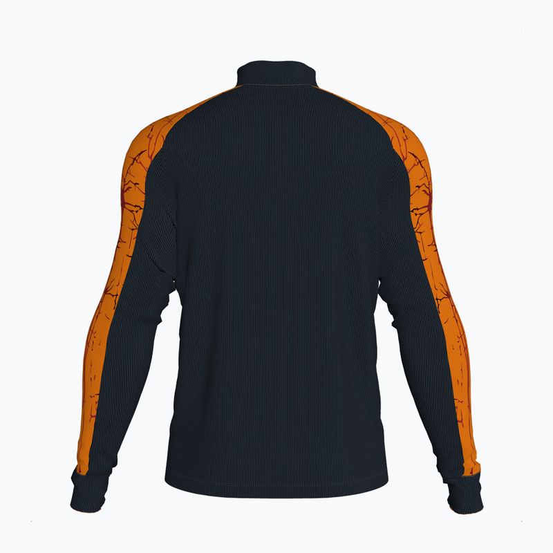 Кофта для бігу чоловіча Joma Elite IX чорно-помаранчева 102756.108 2