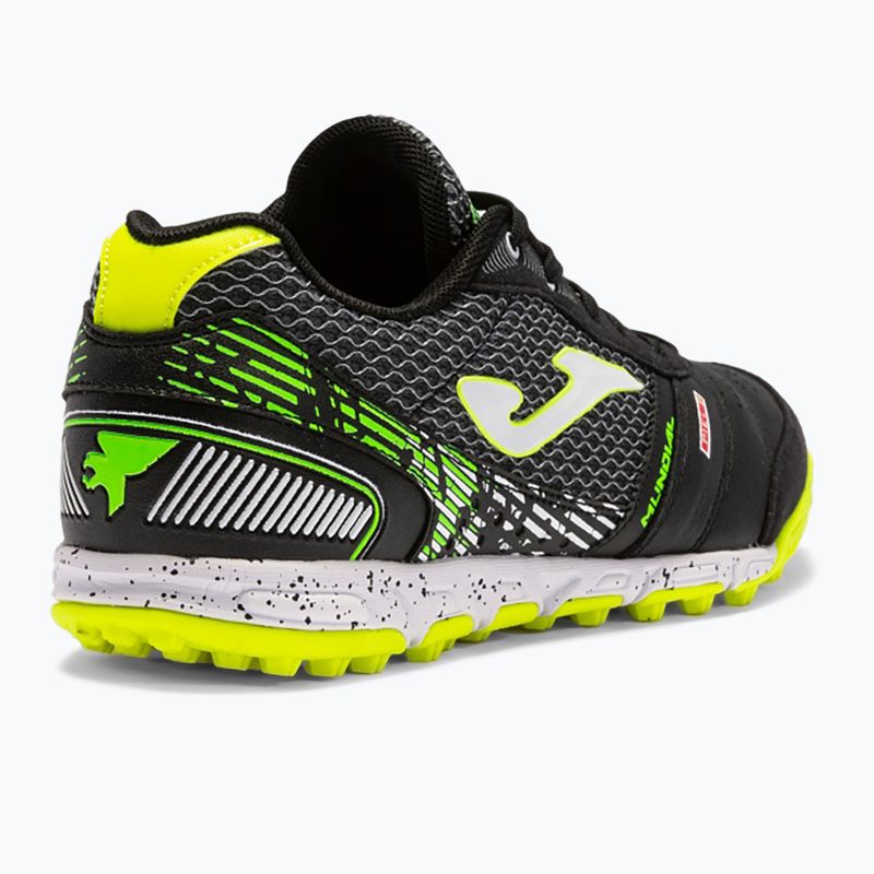 Футбольні бутси чоловічі Joma Mundial TF чорні MUNW2201TF 11