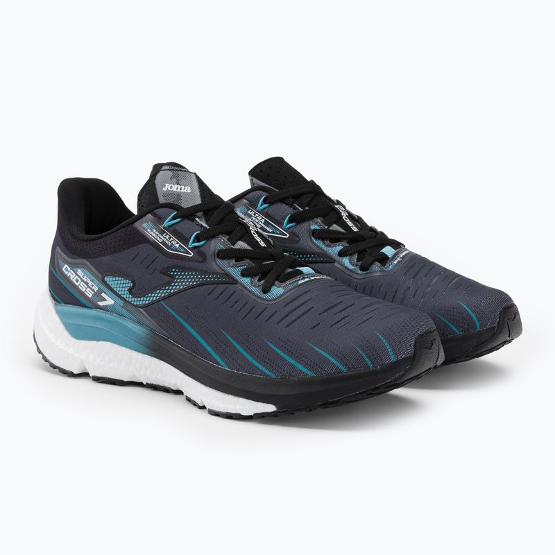 Кросівки для бігу чоловічі Joma R.Super Cross grey/turquoise 4