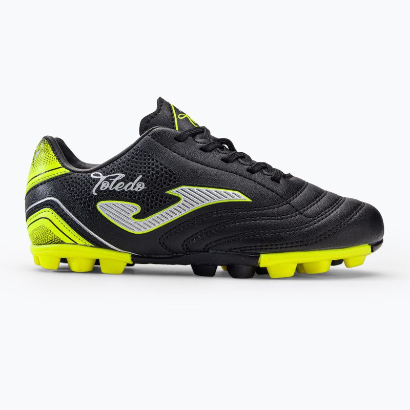 Футбольні бутси дитячі Joma Toledo HG чорні TOJW2201HG 2