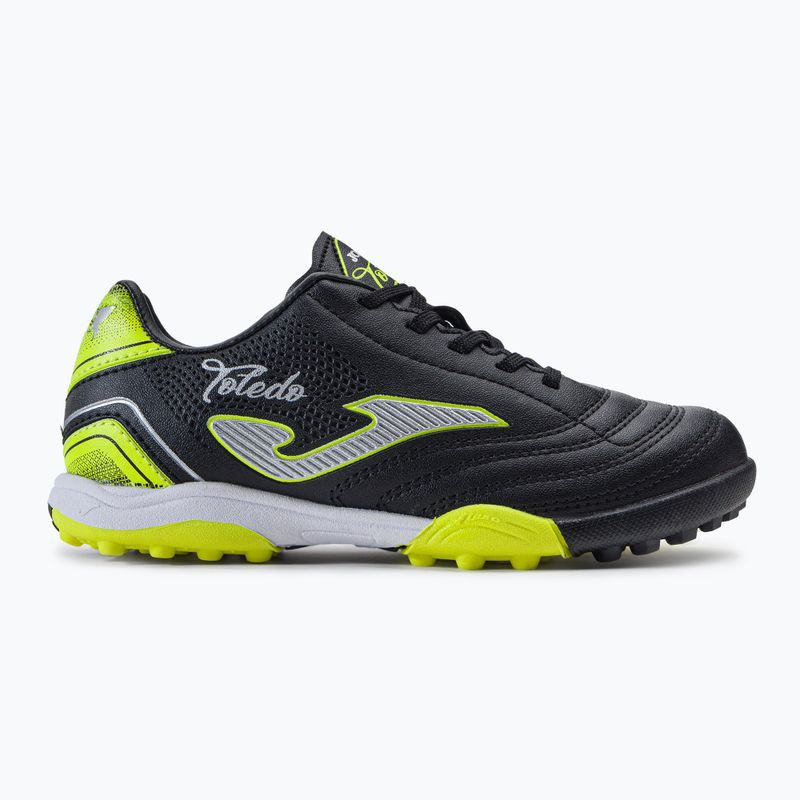 Футбольні бутси дитячі Joma Toledo TF чорні TOJW2201TF 4
