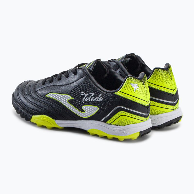 Футбольні бутси дитячі Joma Toledo TF чорні TOJW2201TF 6