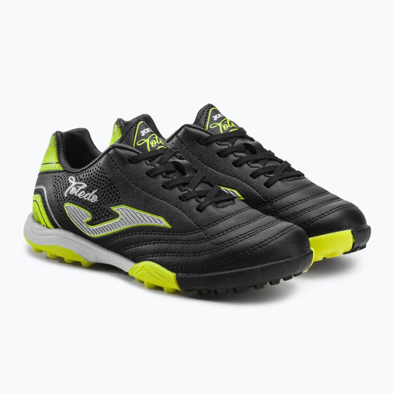 Футбольні бутси дитячі Joma Toledo TF чорні TOJW2201TF 10