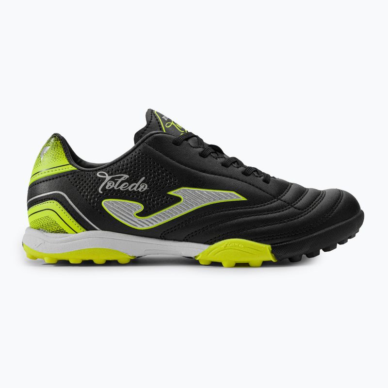 Футбольні бутси дитячі Joma Toledo TF чорні TOJW2201TF 3