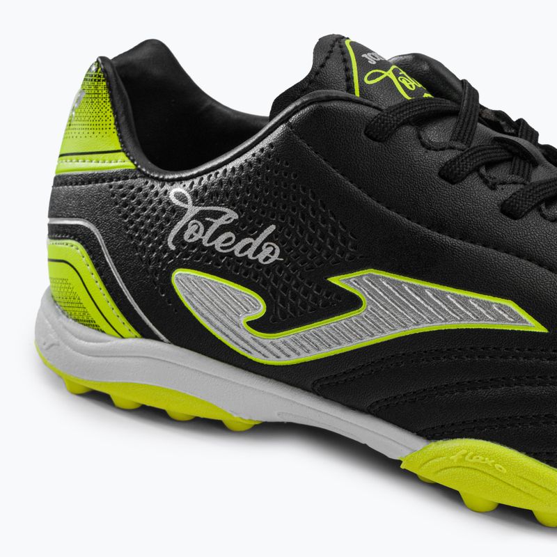 Футбольні бутси дитячі Joma Toledo TF чорні TOJW2201TF 16