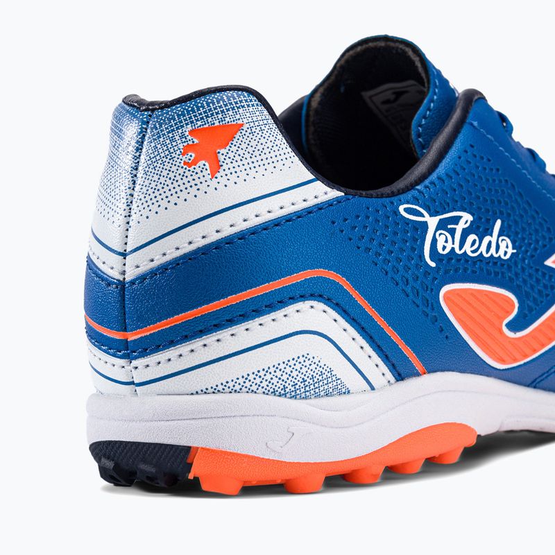 Футбольні бутси дитячі Joma Toledo TF блакитні TOJW2204TF 9