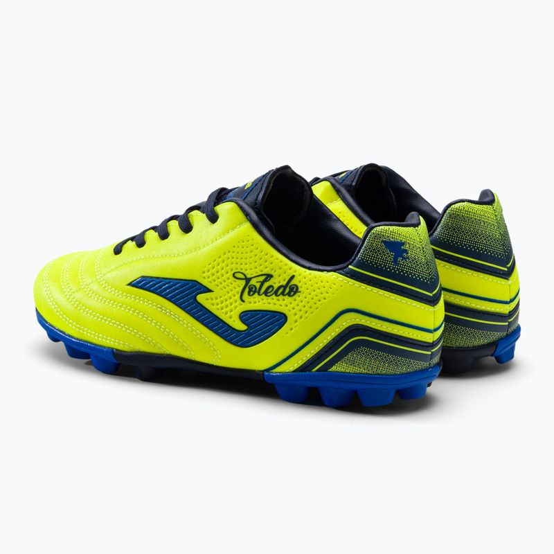 Футбольні бутси дитячі Joma Toledo HG жовті TOJW2209HG 5