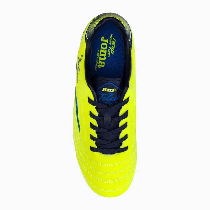 Футбольні бутси дитячі Joma Toledo HG жовті TOJW2209HG 6
