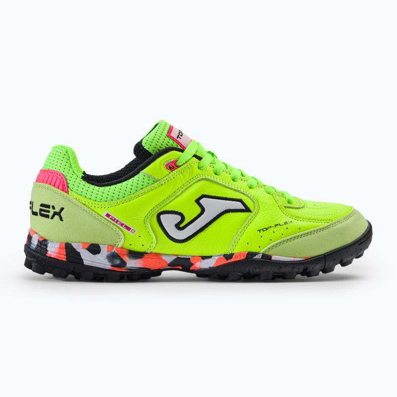 Футбольні бутси чоловічі Joma Top Flex TF зелені TOPW2211TF 2