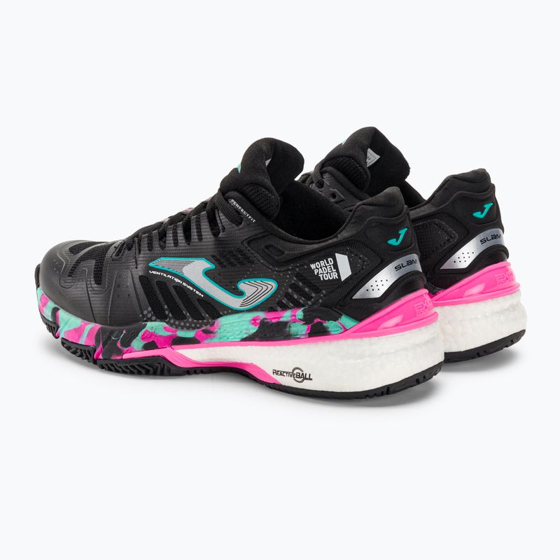 Жіночі туфлі Joma Slam Lady P чорні/фуксія 3