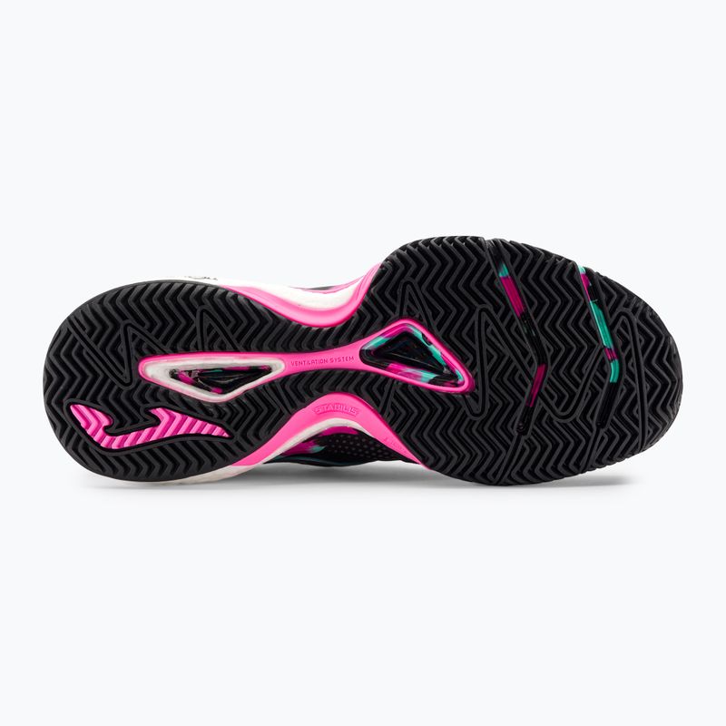 Жіночі туфлі Joma Slam Lady P чорні/фуксія 5