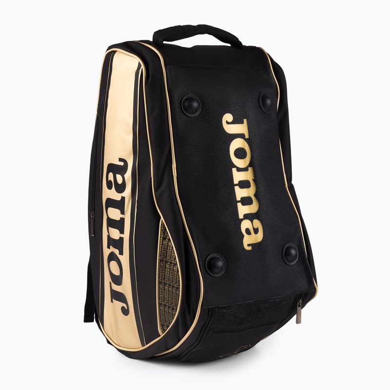 Сумка для падл-тенісу Joma Gold Pro Paddle чорно-золота 400920.109