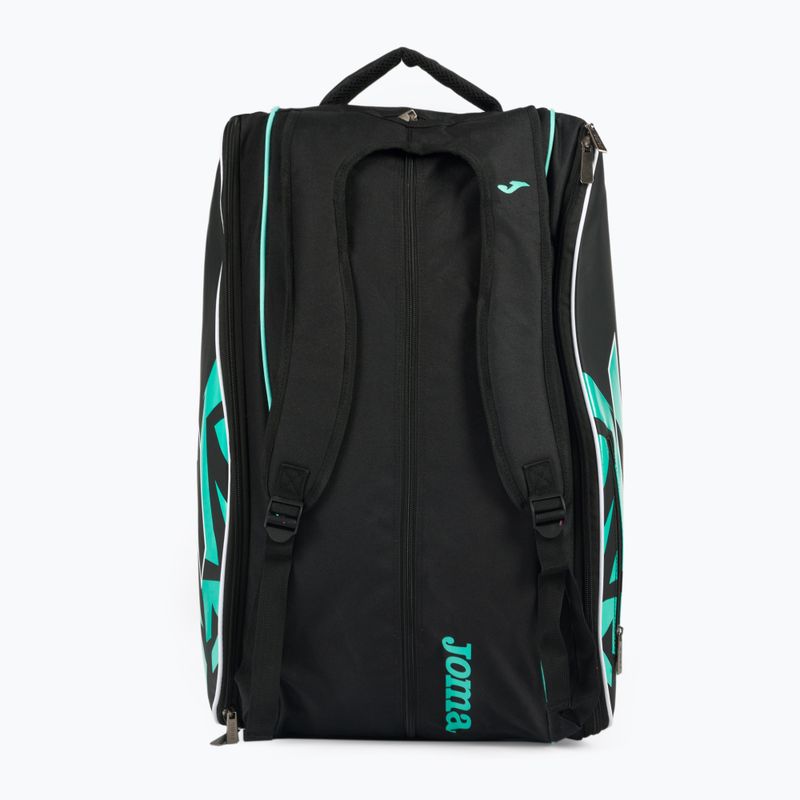 Сумка для падл-тенісу Joma Master Paddle чорно-зелена 400924.116 2