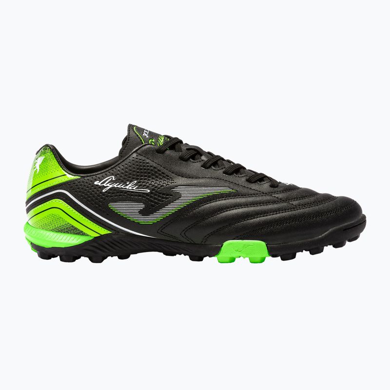 Футбольні бутси чоловічі Joma Aguila чорно-зелені AGUW2231TF 11