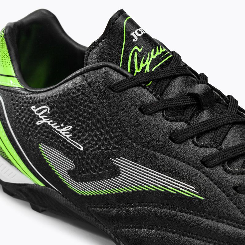 Футбольні бутси чоловічі Joma Aguila чорно-зелені AGUW2231TF 9