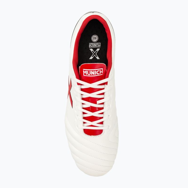 Футбольні бутси MUNICH Arenga FG blanco/rojo 5