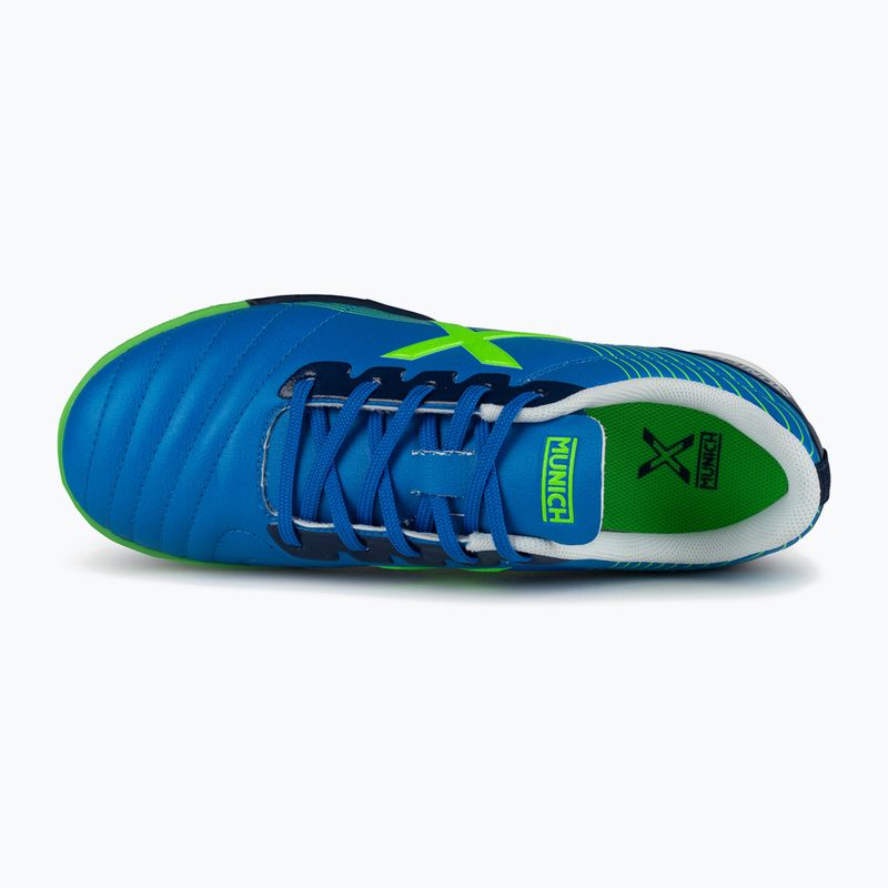 Дитячі футбольні бутси MUNICH Arenga Kid TF azul 4