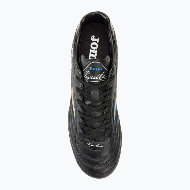 Бутси футбольні чоловічі Joma Aguila FG black/gold 5