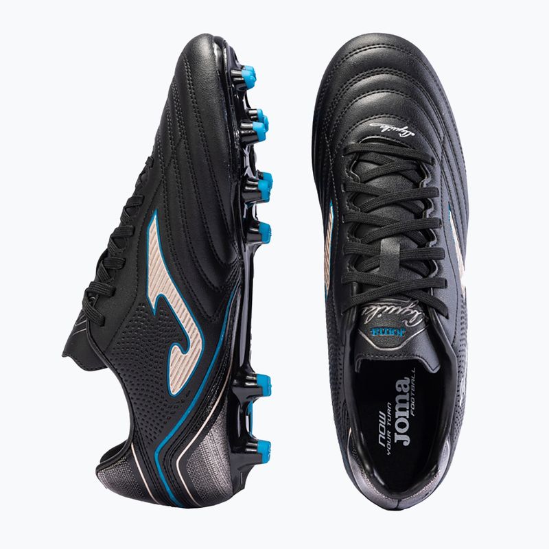 Бутси футбольні чоловічі Joma Aguila FG black/gold 11