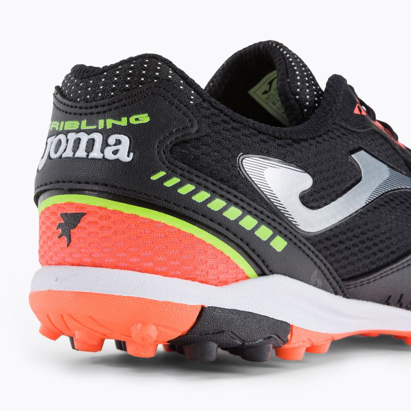 Футбольні бутси чоловічі Joma Dribling TF чорні DRIS2301TF 9