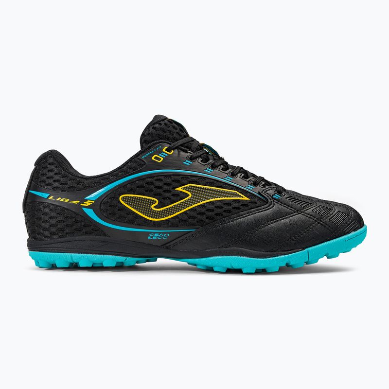 Футбольні бутси чоловічі Joma Liga 5 2301 чорні LIGS2301TF 2