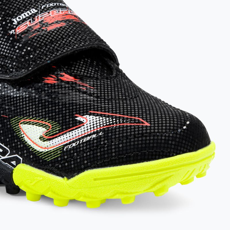 Футбольні бутси дитячі Joma Super Copa TF чорні SCJS2301TFV 7